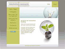 Tablet Screenshot of innovation-manager.com